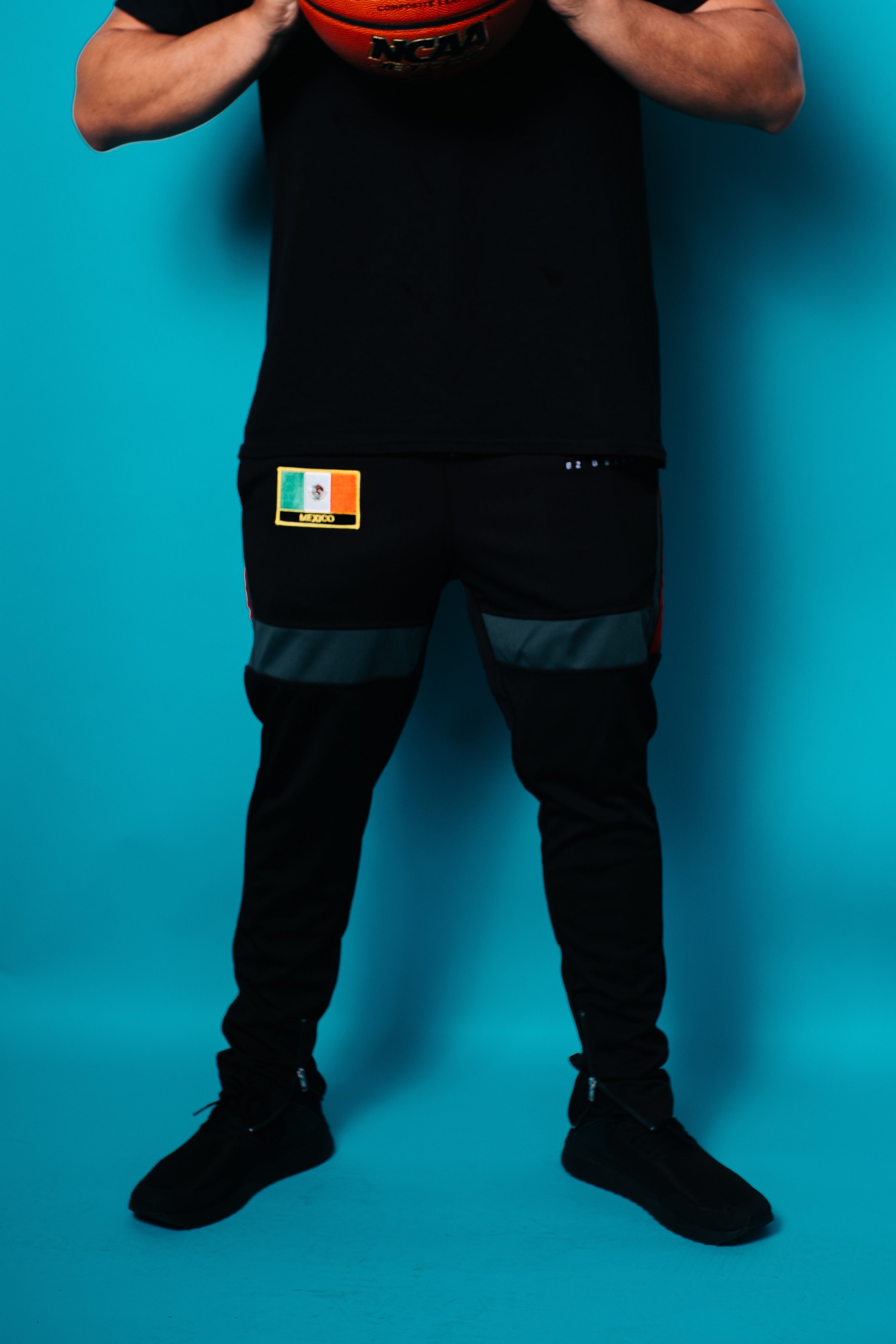 EZ Global Black Track Pants